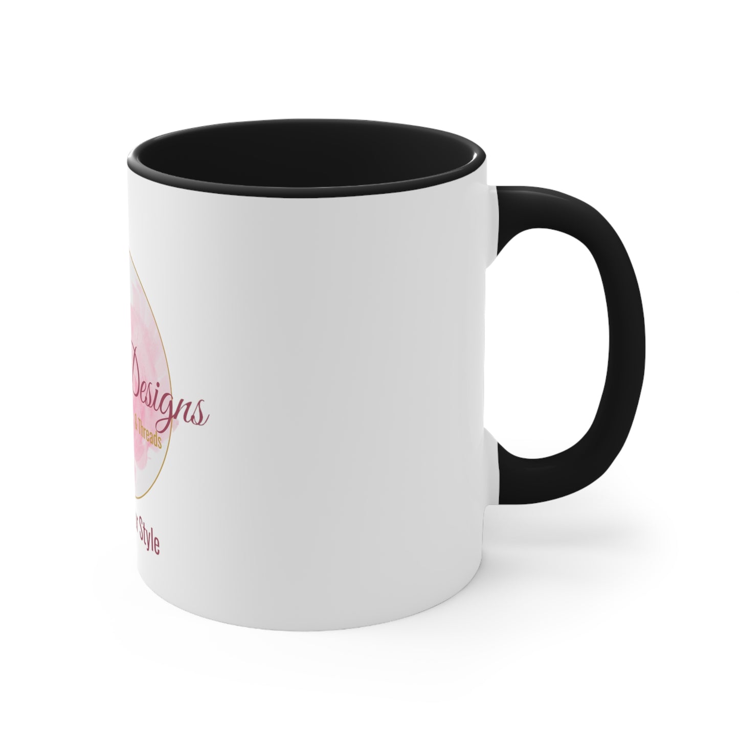 Custom Designed Accent Coffee Mug, 11oz